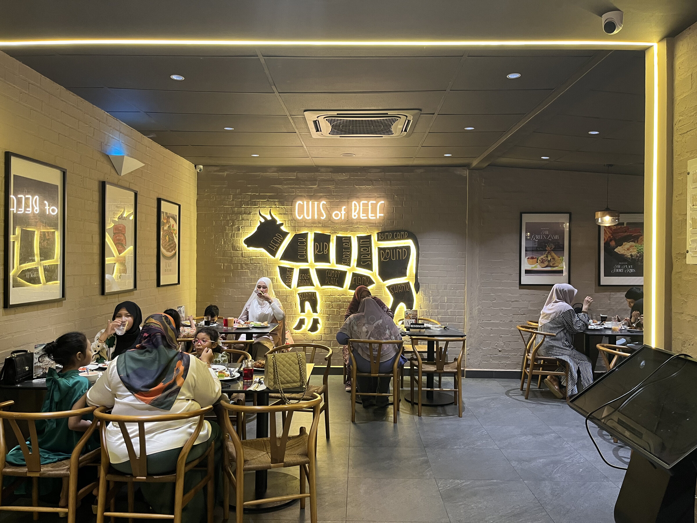 The Place Steak Houze interior