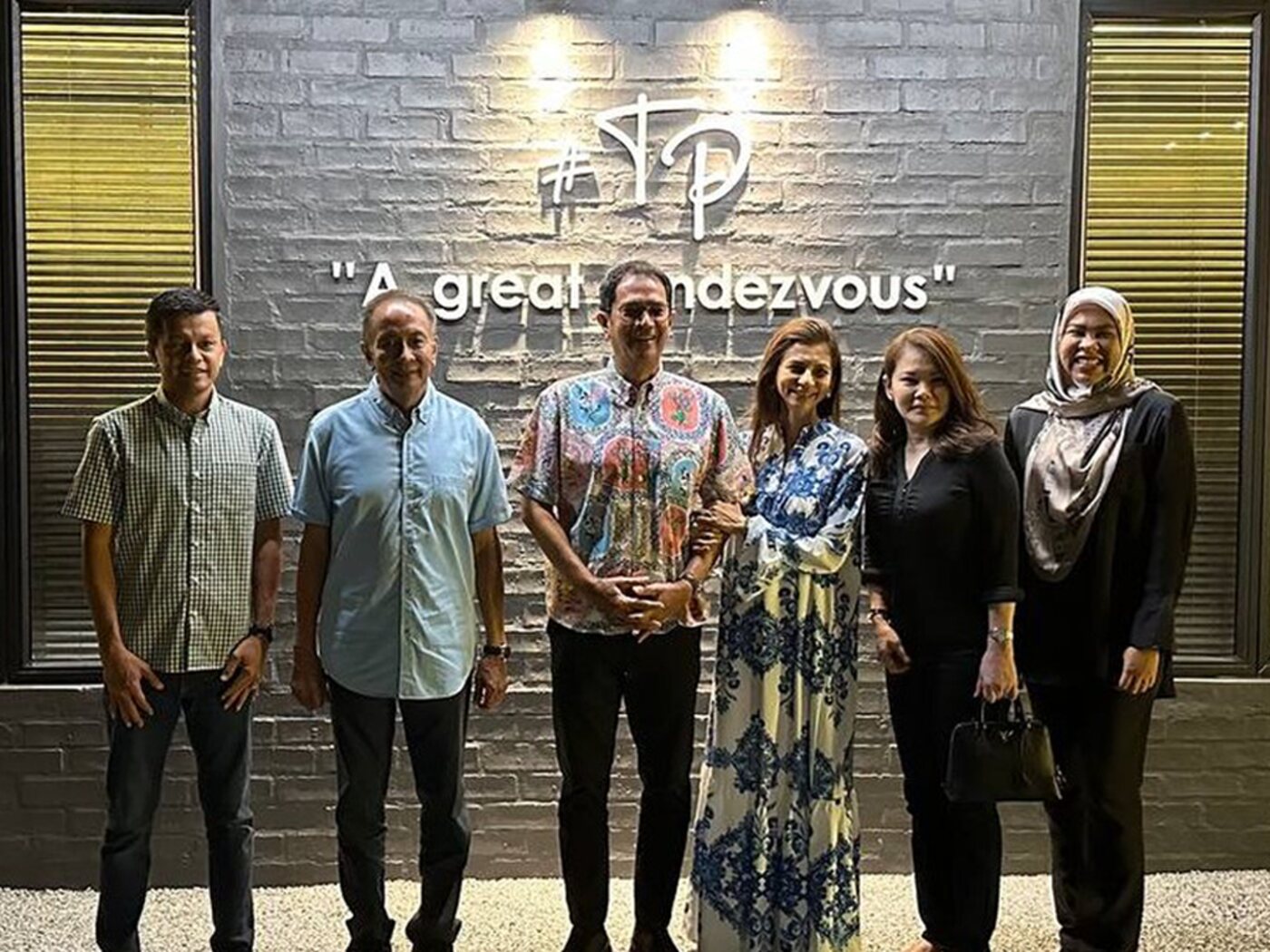Distinguished guests welcomed at The Place Steak Houze
