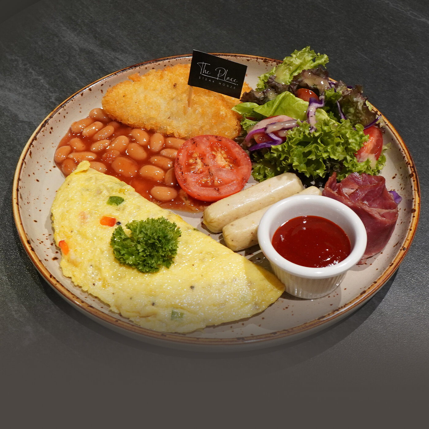 The Place Big Breakfast (Omelette)
